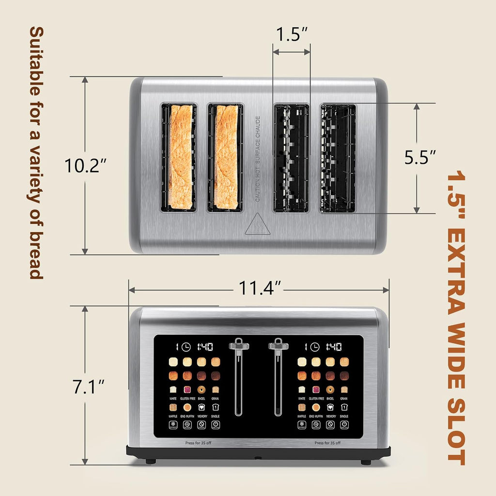 TOASTORA™ Smart Touch Toaster
