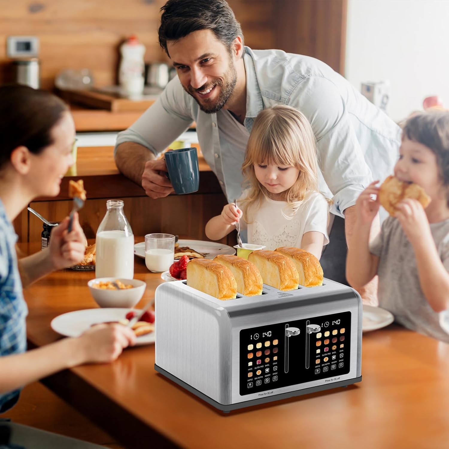 TOASTORA™ Smart Touch Toaster