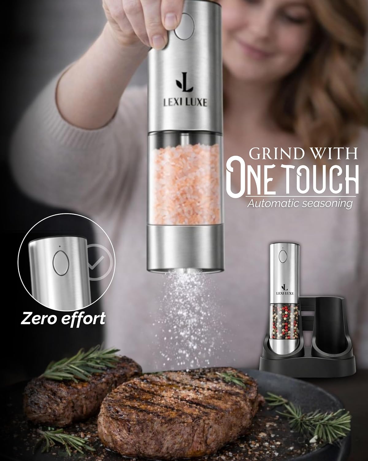 SPICORA™ Electric Grinder Set